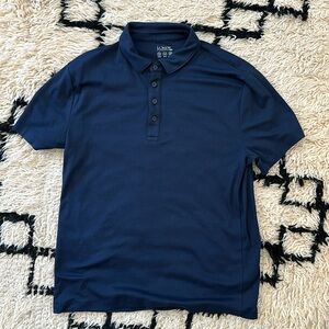 J. Crew Men’s Navy Polo Shirt, Medium